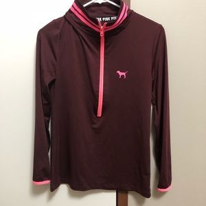 PINK half zip